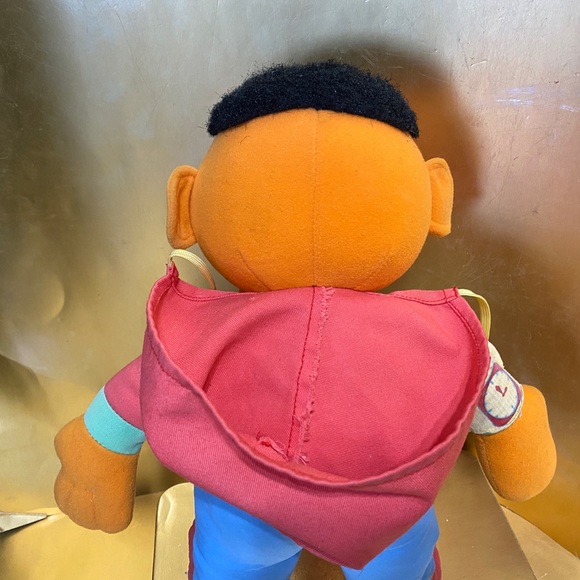 SESAME STREET VTG 1990 ERNIE DRESS ME UP PLAYSKOOL LEARNING COLlECTIBLE PLUSH - Picture 15 of 16